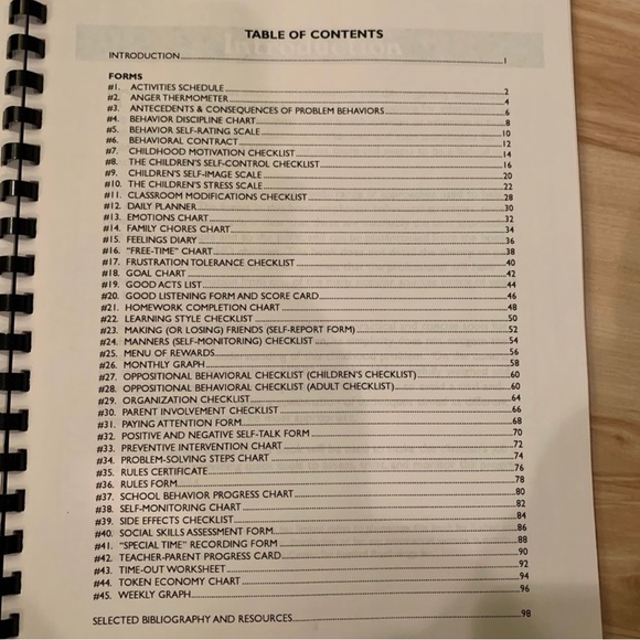 Forms for helping the ADHD child! New! Excellent resource! - Picture 5 of 12